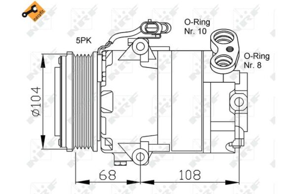 Compressors OPEL Astra 1.6 98-