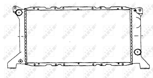 RADIATEUR FORD Transit 2.5D 94-