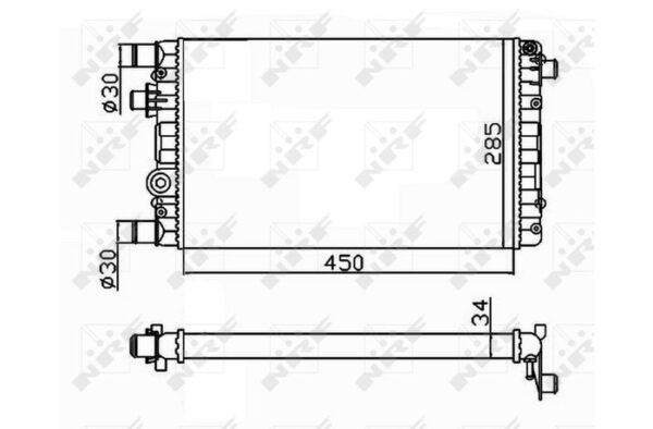 Radiator FIAT Seicento 1.1 98-