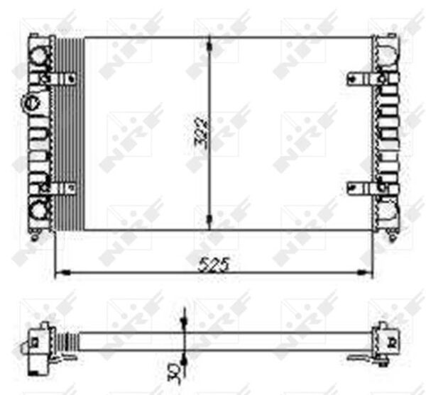 Radiator SEAT Ibiza 1.4 93-