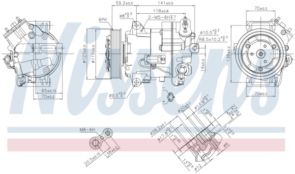 Compressor OPEL  ASTRA (2010)  1.6 ECOTEC