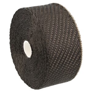 Hitteband zwart - 15 m x 50 mm