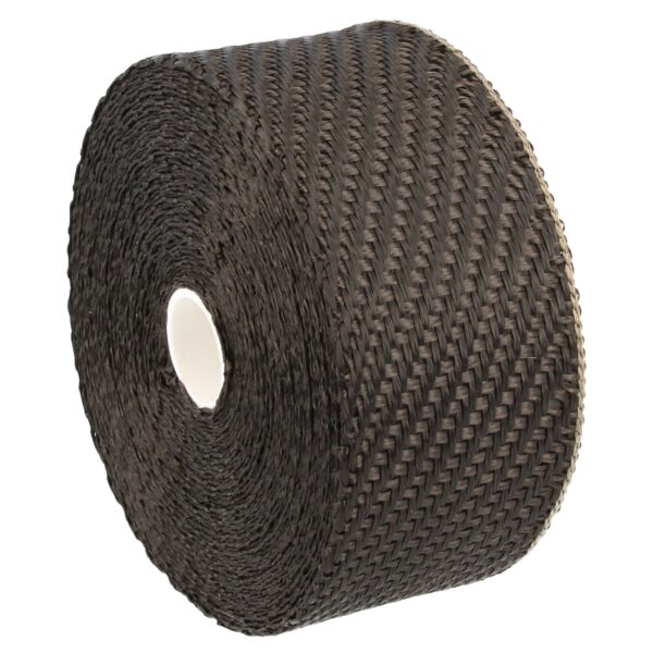 Hitteband zwart - 15 m x 50 mm