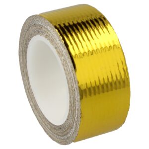 Hittewerende tape goud - 4,5m x 25mm
