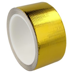 Hittewerende tape goud - 10m x 50mm