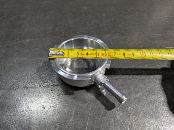Vulhals alu cnc + dop Groot - Afbeelding 2