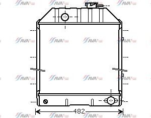 FORD 5000-SERIE Radiateur