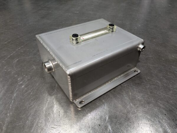 5L Expansietank RVS met Peilglas - Afbeelding 2