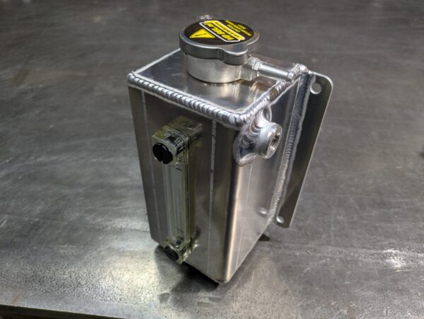 2L Expansietank Alu met Peilglas