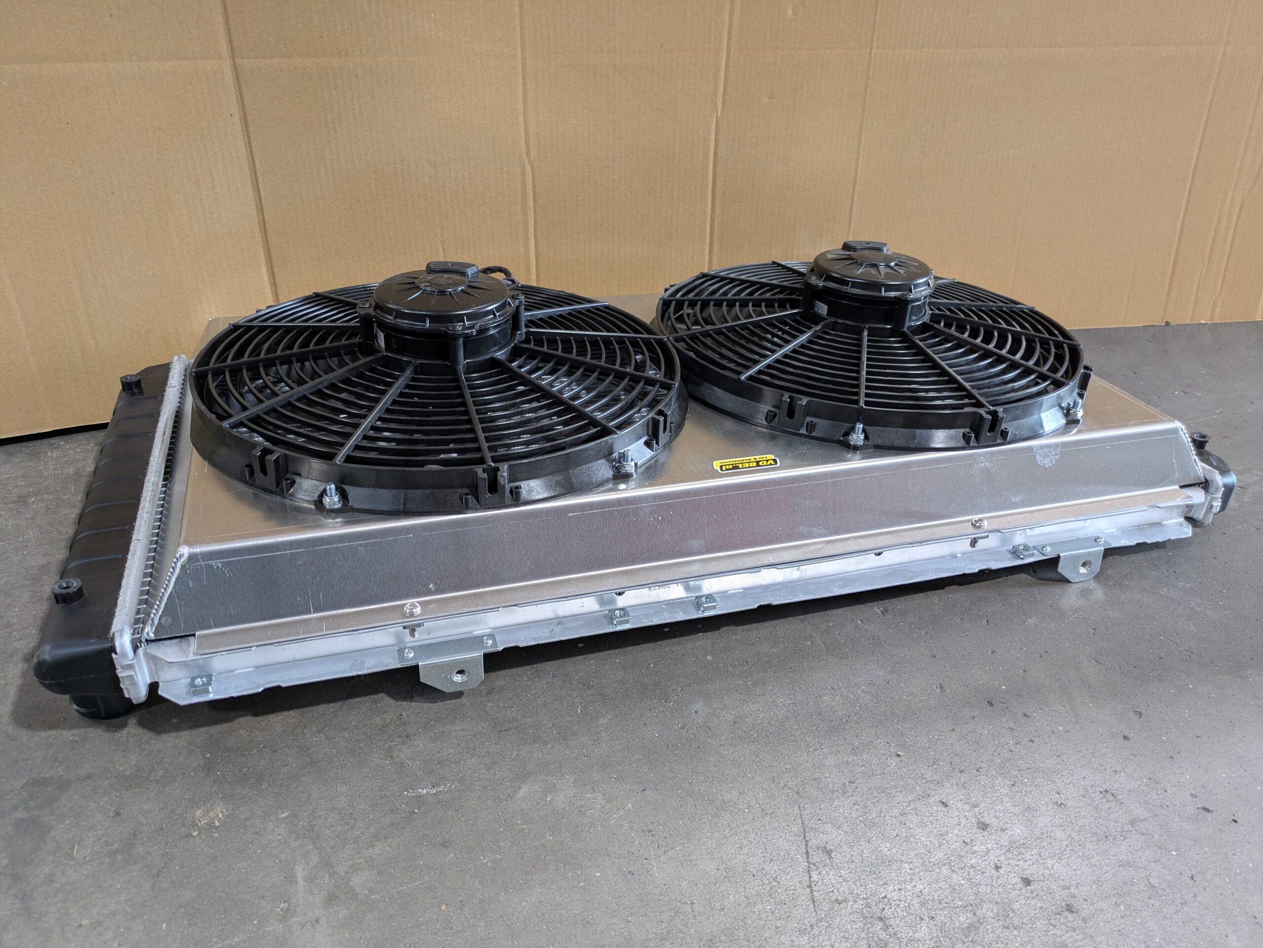 Ducato XXL Radiateur set + 2x Spal | Van der Bel Radiateurenbedrijf Ducato XXL Radiateur set + 2x Spal - Afbeelding 2