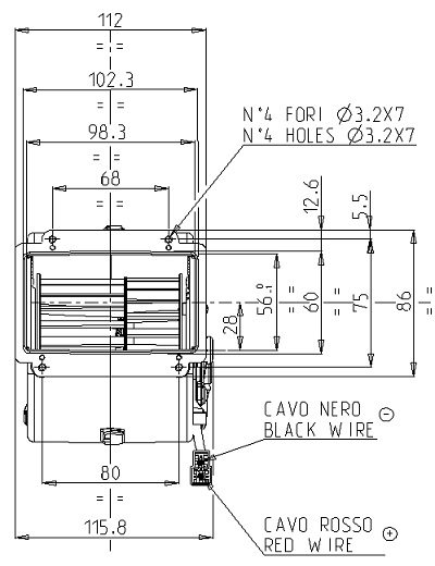 SPAL Blower 002-B100-93D - 3000.1230 | Van der Bel Radiateurenbedrijf SPAL Blower 002-B100-93D - 3000.1230 - Afbeelding 2