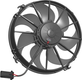 SPAL Axiaal Ventilatoren | Van der Bel Radiateurenbedrijf Spal ventilator 305 mm - VA01-AP90-LL-66A - 3010.2802