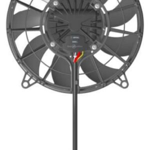 SPAL PWM Ventilatoren 12V & 24V (Borstelloos) | Van der Bel Radiateurenbedrijf Spal PWM ventilator 24 volt - 255mm - VA109-BBL330P-R-A-N-109A - 30107078A