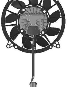 SPAL PWM Ventilatoren 12V & 24V (Borstelloos) | Van der Bel Radiateurenbedrijf Spal PWM ventilator 24 volt - 225mm - VA224-BBL392P-R-A-N-139A - 30107382