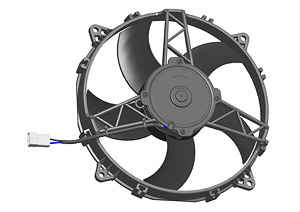 SPAL Axiaal Ventilatoren | Van der Bel Radiateurenbedrijf Spal ventilator 280 mm - VA26-AP50-C-44A - 3010.1512