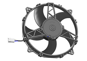 SPAL Axiaal Ventilatoren | Van der Bel Radiateurenbedrijf Spal ventilator 280 mm - VA26-BP50-C-44A - 3010.1808