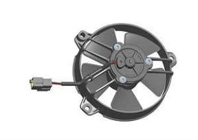 SPAL Axiaal Ventilatoren | Van der Bel Radiateurenbedrijf Spal ventilator 130 mm - VA31-A101-46S - 3010.3013A