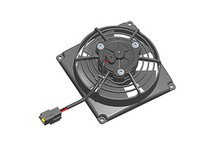SPAL Axiaal Ventilatoren | Van der Bel Radiateurenbedrijf Spal ventilator 115 mm - VA69A-A101-87S - 3010.3070