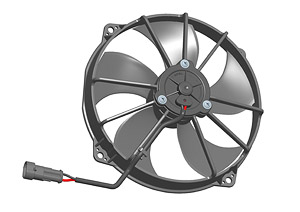 SPAL Axiaal Ventilatoren | Van der Bel Radiateurenbedrijf Spal ventilator 182 mm - VA75-A101-90A - 3010.3118