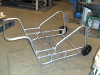 Nieuw gebouwde aluminium wagen