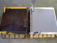 Nagebouwde hydrauliek oliekoeler oilcooler voor een Hitachi 355