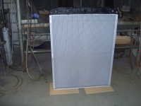 Revisie aluminium radiateur vrachtwagen